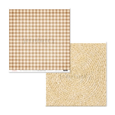 Набор двусторонней фоновой бумаги "Сказки дикого запада", 190гр, 30,5*30,5см, 12 листов, SS07022024-13