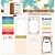 Набор наклеек для тетрадок Мидори Colors Planning - Color Crush Travel Notebook Sticker Wallpaper - Webster's Pages