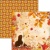 1/2 Набора двусторонней бумаги Sound of Autumn от Ciao Bella, 15х15 см, 12 листов, 190 г/м
