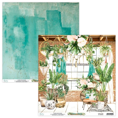 Набор двусторонней бумаги "Городские Джунгли" (Urban Jungle), 12 листов 30,5х30,5 см, 240 г/м, от Минтай Пейперс (Mintay Papers)