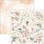 Набор двусторонней бумаги Blooming от Ciao Bella. Фоны. 30х30 см, 8 листов, 190 г/м