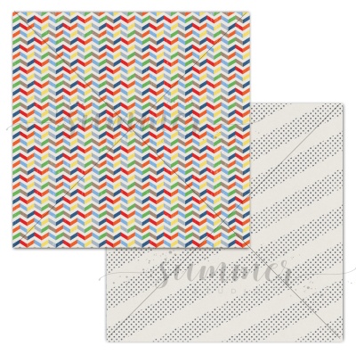 Набор двусторонней бумаги Драйв! 190гр, 20*20см, SS15032023, от Summer Studio