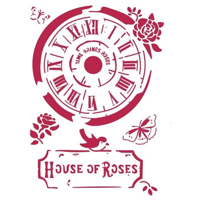 Трафарет от Stamperia к коллекции House of roses, А4, KSG442