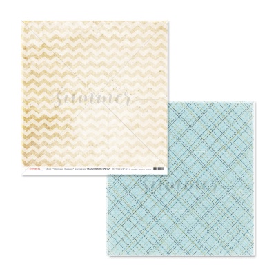 Набор двусторонней фоновой бумаги "Сказки дикого запада", 190гр, 30,5*30,5см, 12 листов, SS07022024-13