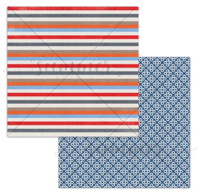 Набор двусторонней бумаги Драйв! 190гр, 20*20см, SS15032023, от Summer Studio