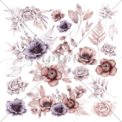 Набор для вырезания "Всё о природе" 18 односторонних листов, 190гр. SS13032022, Summer Studio