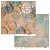 Лист двусторонней бумаги из коллекции  "Восточный экспресс" от "Mr.Painter", PSR-200106-3, 190 г/кв.м, 30.5 x 30.5 см
