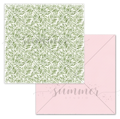 Набор двусторонней бумаги (10 листов + 1 бонус) "The Call of the Jungle" 30,5х30,5 см (190 г/м), от Summer Studio