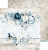 Набор двусторонней бумаги FOREVER BLUE 30,5x30,5cm, 250 гр/кв.м, 6 л.+ бонус, от Craft O'Clock