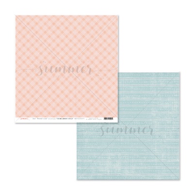 Набор двусторонней фоновой бумаги "Сказки дикого запада", 190гр, 30,5*30,5см, 12 листов, SS07022024-13