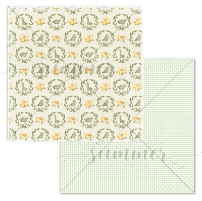 Набор двусторонней бумаги (10 листов + 1 бонус) "The Call of the Jungle" 30,5х30,5 см (190 г/м), от Summer Studio