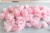 Тесьма шифоновые цветки, холодный розовый, 1 ярд
