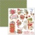 1/3 Набора двусторонней бумаги с элементами для вырезания Dear Santa от Ciao Bella, 15х15 см, 8 листов, 190 г/м