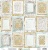 Лист двусторонней бумаги из коллекции "Old manor", MT-OLD-06, 30,5х30,5см, 240 г/м от Mintay paper