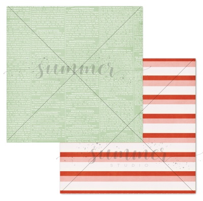 Набор двусторонней бумаги Весеннее пробуждение 190гр, 20*20см, SS17032023, от Summer Studio