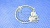 Чипборд Рамка со скрипкой круглая 1-1, коллекция Балерина, Goldenchip