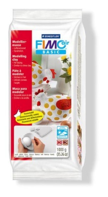 ФИМОэйр Базовый Эфапласт Классик (FIMOair Basic (Efaplast Classic)), белый, 1000г