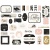 Набор высечек Icons к коллекции Wedding Day от Echo Park