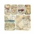 Набор двусторонней бумаги "Around the World" от Stamperia, 10 листов 20,3x20,3, SBBS12