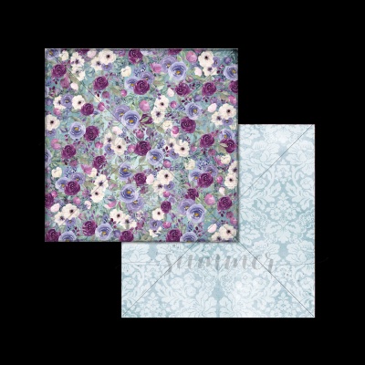 Набор двусторонней бумаги (10 листов + 1 бонус) "Сказка" (Fairy tale) 30,5х30,5 см (250 г/м), от Саммер Студио (Summer Studio)