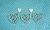 ПРЕДЗАКАЗ! Чипборд Сердечки LOVE 1Б , Goldenchip