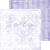 1/4 Набора двусторонней бумаги LAVENDER MOOD, 20,3x20,3cm, 190 гр./кв.м, 6 л. (6л.х1), от Craft O'Clock
