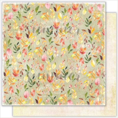 Набор двусторонней бумаги (10 листов + 1 бонус) "Autumn stories" 30,5х30,5 см (190 г/м), от Summer Studio