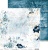 Набор двусторонней бумаги FOREVER BLUE 30,5x30,5cm, 250 гр/кв.м, 6 л.+ бонус, от Craft O'Clock