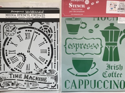 Лот Трафареты Stamperia, Ciao Bella, Mintay, Katrin Craft + подарок