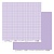 Лист двусторонней бумаги "Полоска, клетка" фиолетовый от Mr.Painter, 190 г/кв.м, 30.5 x 30.5 см