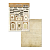 Лист двусторонний для вырезания "Старинные рамочки" к коллекции "Сохрани на память" 190гр, А4, SS15112023-12