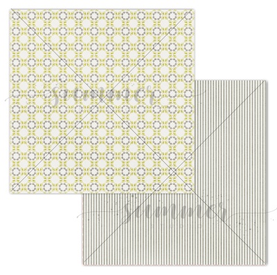 Набор двусторонней бумаги Весеннее пробуждение 190гр, 20*20см, SS17032023, от Summer Studio