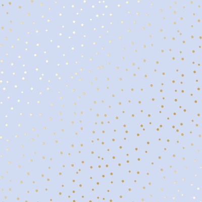 Лист односторонней бумаги с фольгированием Golden drops purpley от Фабрика Декору, 30,5 х 30,5 см