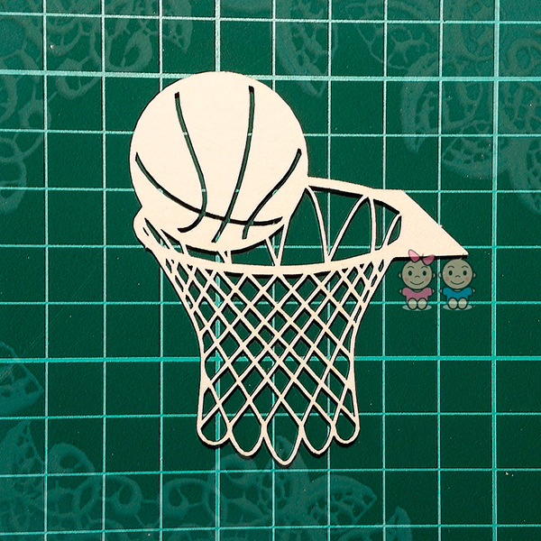 Чипборд "Баскетбол" от Scrapiki, MS002